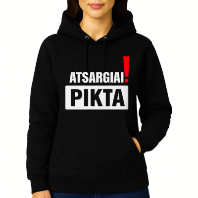 Atsargiai!PIKTA džemperis