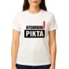 atsargiai pikta balta3 Marškinėliai ATSARGIAI!PIKTA