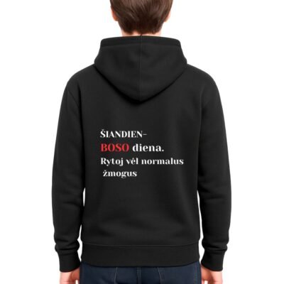 Šmaikštus džemperis su tekstu Boso dienai | Originali dovana bosui