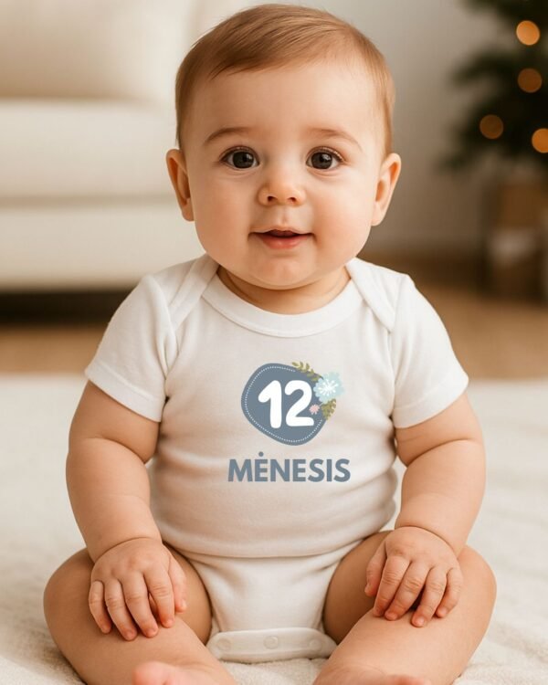 Kūdikių mėnesių bodžiukų rinkinys fotosesijoms (1–12 mėn)