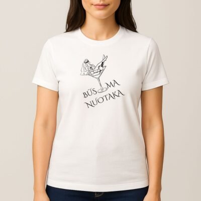 Nuotakos marškinėliai mergvakariui